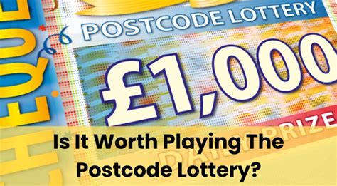 How to Play the Postcode Lottery .